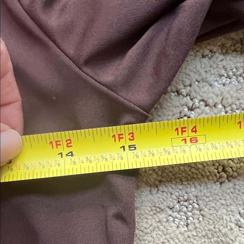 Commense Utility Long Sleeve Brown NWT Crop Top‎ Minimalist Streetwear Gorpcore - Picture 11 of 13